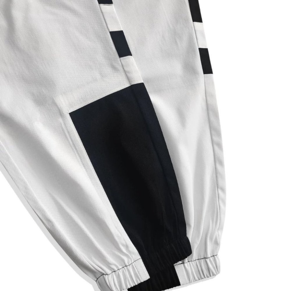 Streetstyle Two Tone Black & White Men's Cargo Pants - Picture 6 of 6